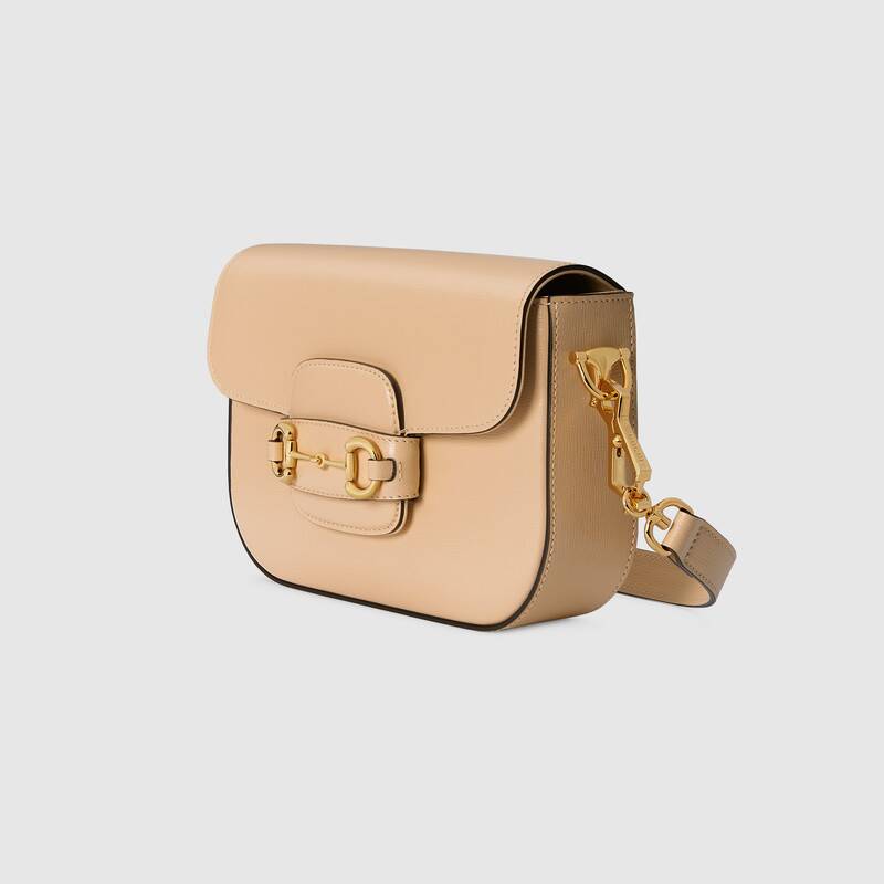 Gucci Horsebit 1955 Mini Shoulder Bag 658574 Beige